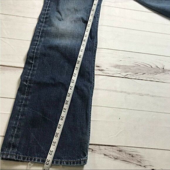 Banana Republic Mens Blue Denim 100 % Cotton Pockets Straight Leg Jeans Size 34 - Picture 10 of 11